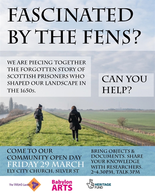 The Word Garden invite you to the ‘Origins’ community drop in Open Day.