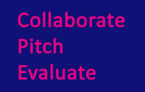 Collaborate - Pitch - Evaluate: A development day for creative practitioners