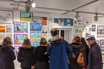 Babylon Gallery hosts over 200 artworks in annual East Cambridgeshire Schools' Art Exhibition