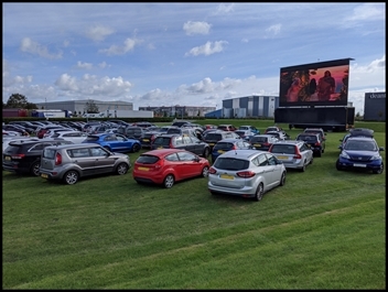 Drive-Away Success for Ely’s First Drive-In Cinema