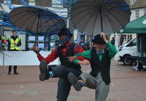 The Weather Machine makes a splash in Ely Markets